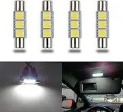 iBrightstar 6614F LED Bulbs, 29mm 6612F Super Bright Car Visor Vanity Mirror Led Bulbs for Vanity Mirror Lights and Sun Visor Lights, White