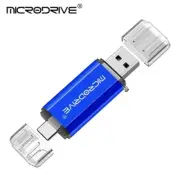 Type C USB Flash Drive OTG 2 IN 1 USB 2.0 Micro USB Pen Drive128 64 32 16 8 4 GB