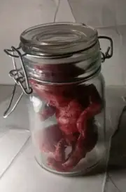 Horror movie prop silicone fetus in a jar human baby oddities gaff freakshow