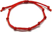 [MYSTIC JEWELS] by Dalia - Kabbalah Bracelet - Red Thread Cord - Unisex - Adjustable - Evil Eye Protection, Good Luck