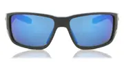 Costa Del Mar Blackfin Pro Polarized 907809 Men's Sunglasses Grey Size 60
