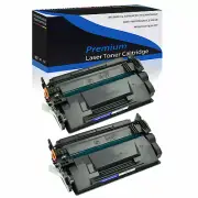 2PK Black CF287A 87A Toner Cartridge for HP LaserJet M501 M506dn M506x MFP M527c