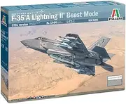 Italeri 1:72 Scale Lockheed F35A Lightning II Beast Mode Combat Aircraft