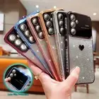Plating Glitter Case Camera Protector For Samsung Galaxy A13A14 A23A24 A52A53A54