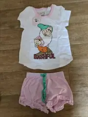Peter Alexander Disney Classic Snowhite's Dwarf Bashful pyjamas set. Brand New.