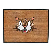 Tiger Ani Mates - Funny Novelty Doormat Man Cave Floor mat