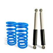 Rear Raised Gabriel Ultra LT Shocks+Lovells Springs for Nissan X-Trail T31 08-13
