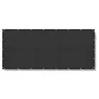 Gate Privacy Screen Gate Cover Door Barrier Gate Screen With Grommets in Black
