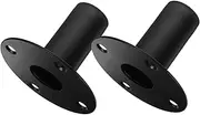 2pcs Speaker Bracket with Aluminum Alloy Base for Stage Support Durable Speaker Stand for Secure Equipment Placement and Stability Studio Applications