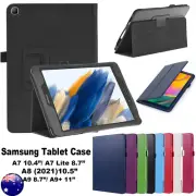 For Samsung Galaxy Tab A9 Plus A8 10.5 X200 A7 Lite 8.7" Stand Tablet Case Cover