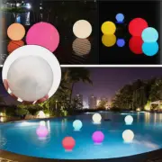 Mood Light Garden Deco Balls Floating Color Changing LED Ball For Outdoor Pool