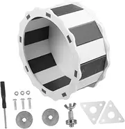 Yardwe Silent Running Wheel for Hamster Exercise Wheel for Rats Mice Cage Accessory Durable No Odor 17cm