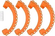 Propeller Guard Protector Cover, for DJI, Drone, Propeller Blades Anti-Collision Props Bumper Sleeve Safety Bar Accessories (Orange) Car Fan Blade Guard