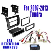 Double DIN Radio Install Kit JBL Amplifier Harness for 2007-2013 Toyota Tundra