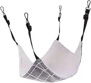 BESPORTBLE Pet Hammock Double Layer Cat Bed Cage Hammock Warm Hanging Bed Comfortable Random Color