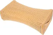 GLSTOY Lumbar Support Pillow Cervical Neck Pillow Imitation Rattan for Relaxation