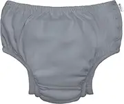 green sprouts i play. by unisex-baby Snap Reusable Swim Diaper, Grey, 3-4T