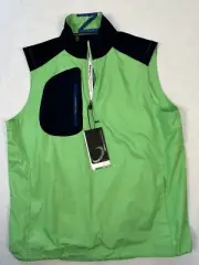 Zero Restriction Primloft Golf Vest Z396 Pique Green Men’s Med ZR Technology
