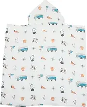 CIMAXIC Children's Hooded Bath Towel Toddler Bath Towel Cape Quick Dry Skin-Friendly