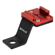 Fixed Metal Motorcycle Holder Mount for GoPro HERO8 Black / Max / HERO7, DJI OSMO Action Cameras(Red)