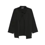 [Max Mara] Max Mara Asymmetrical-collar Jacket XS GREY