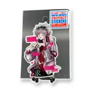 CYBER Boy Sticker Heart Fingers Pink Quirky Fun Japan Decal B-Side Label