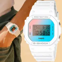 在飛比找Yahoo奇摩購物中心優惠-CASIO 卡西歐 G-SHOCK 彩色鏡面方型手錶 電子錶