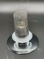 Bathroom Stopper Hair Catcher Pop Up Sink Drain Filter Stainless Steel Removable