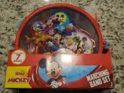 Disney Junior Mickey Mouse 7 Piece Marching Band Drum Set By First Act Play