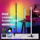 5V RGB Corner Floor Lamp High Brightness Spliceable Lamp Tube LED Floor Lamp New