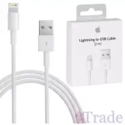 iPhone 11 / Pro / Max GENUINE Apple Lightning Data Sync Cable Charger 2m 2 Metre