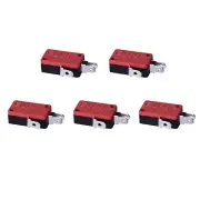 10Pack Red New 3 Pin Microswitch Push Button For Arcade Mame Jamma Games