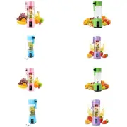 8 pcs❗️Portable Blender Juicer CupUSB Rechargeable Smoothies Mixer Fruit Machine