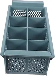 TEHAUX Dishwasher Storage Basket Silverware Drainer Utensil Basket Kitchen Sink Drainer Organize Kitchenware