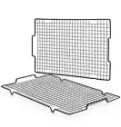 HULISEN 2 Pack Cooling Racks Nonstick Fits Half Sheet Pan Oven Safe