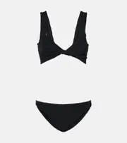 [Hunza G] Hunza G Juno twist-detail bikini One Size black