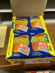 1984 TOPPS FOOTBALL, UNOPENED PACK OF 15 CARDS (PLUS THE GUM!), ELWAY OR MARINO?