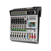 Depusheng AG8 Professional audio mixer 8 Channel with MP3 Player Source USB r...