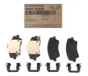 GENUINE 58101D4A20 Front Disc Brake Pads for Hyundai Elantra w/o Sport 2017-2020 (for: Hyundai)