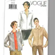 Vogue 7235 Pattern Misses Jacket Sizes 6-8-10 UNCUT Factory Folded Complete