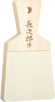 Chojiro Japanese shark skin cypress grater wasabi ginger radish midldle size