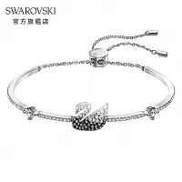 在飛比找Yahoo奇摩購物中心優惠-SWAROVSKI 施華洛世奇 Iconic Swan 黑白