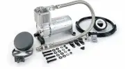 Viair 100C Silver Truck Mount Air Compressor for Train Horns - 12 Volt, 130 PSI