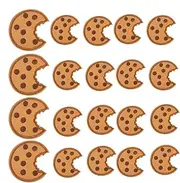 [Generic] Clothing Decorative Patches - 20PCS Jeans Pattern Repairing Patch | Repair Embroidery Cloth Patches | Sew-on Fabric Patches | Backpack Jacket Hat Decorations Decorative Clothing Patches
