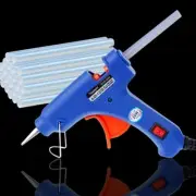 Hot Melt Glue Gun With 7*100mm Glue Sticks 20w Industrial Mini Guns Thermo Elect