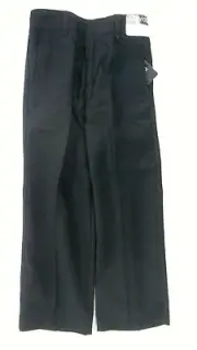 Toddler Boys David Oliver Black Flat Front Dress Pants Size 2T