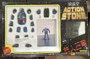 GIGANTOR TETSUJIN SIX ACTION STONE ROMANDO MARMIT T 28 JOINTED POSEABLE