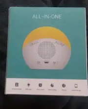 Smart Sleep Lamp, White Noise, Custom Alarm Clock, All-In-one