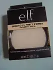 E.L.F. Luminous Putty Primer Universal Glow Full Size .74 oz Hyaluronic Acid NEW