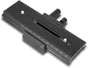 Joyzan Macro Focusing Rail Slider, 2 Way Shot Focus Mount Camera Flash Support Bracket Holder Photography Closeup Shooting Plate 1/4" Quick Screw Release Precision Scale Mirrorless Position DSLR